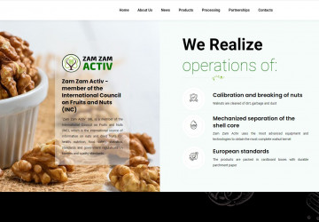 ZAM ZAM ACTIV website Image